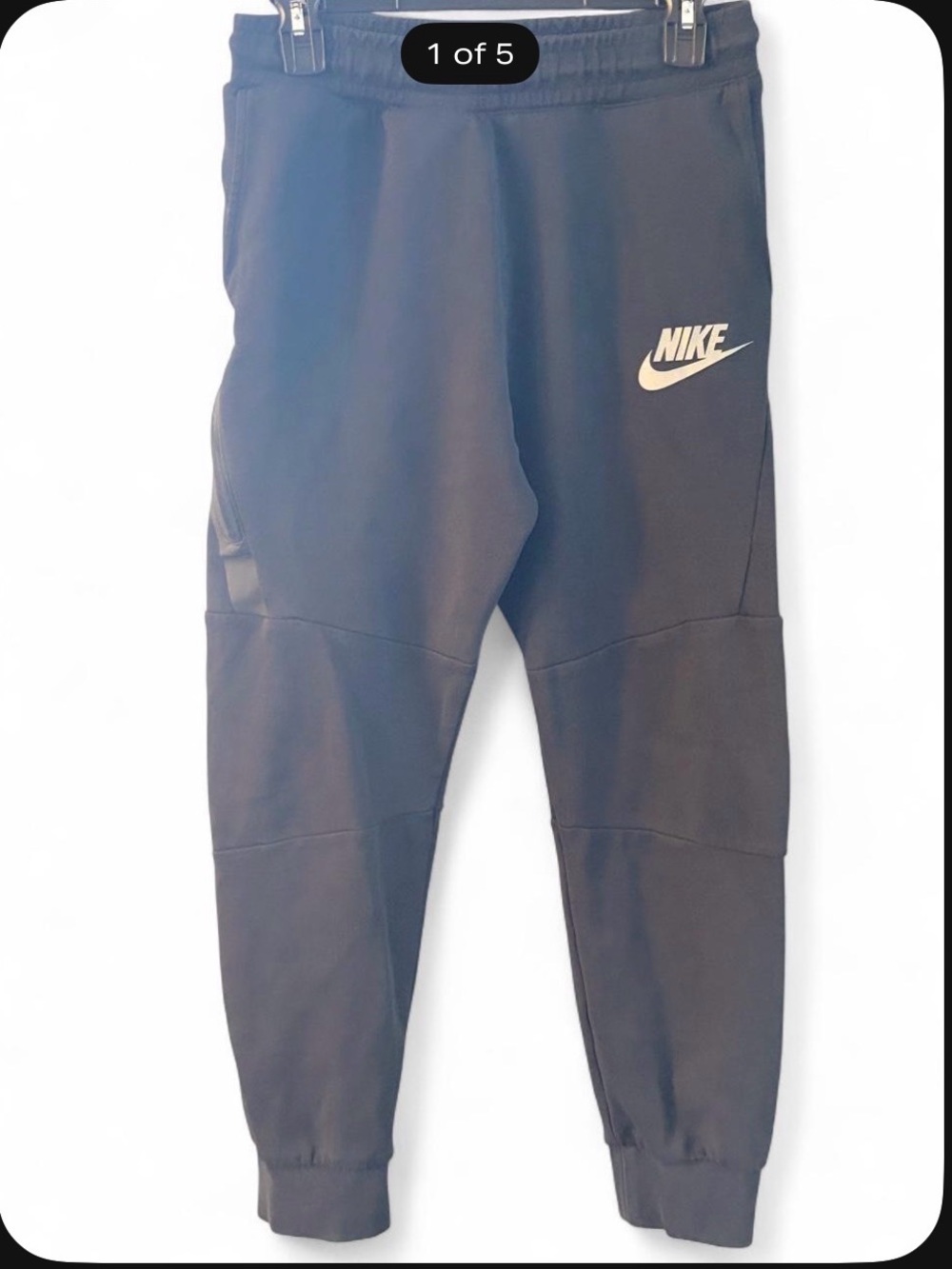 Boys Nike Kids Black nike tech Jogger Pants size XL